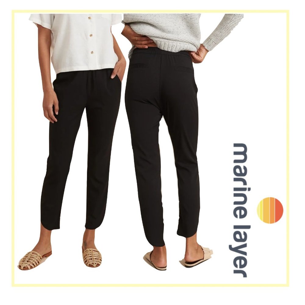 Marine Layer - Allison Pants in Black